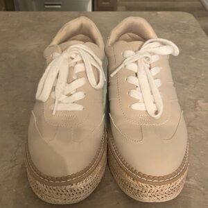 DV by Dolce Vita Cream Platform Sneakers